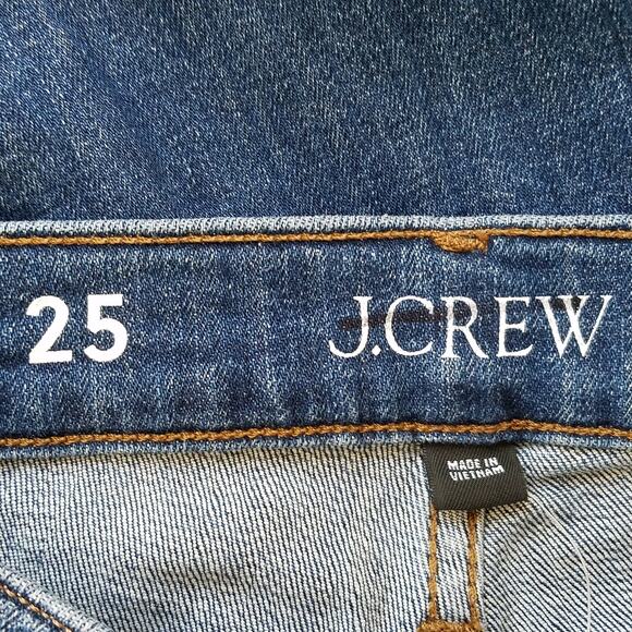 J. Crew 9" Vintage Slim Straight Jean Womens Size 25 Giselle Wash NWT $128 BX766 - Picture 5 of 9